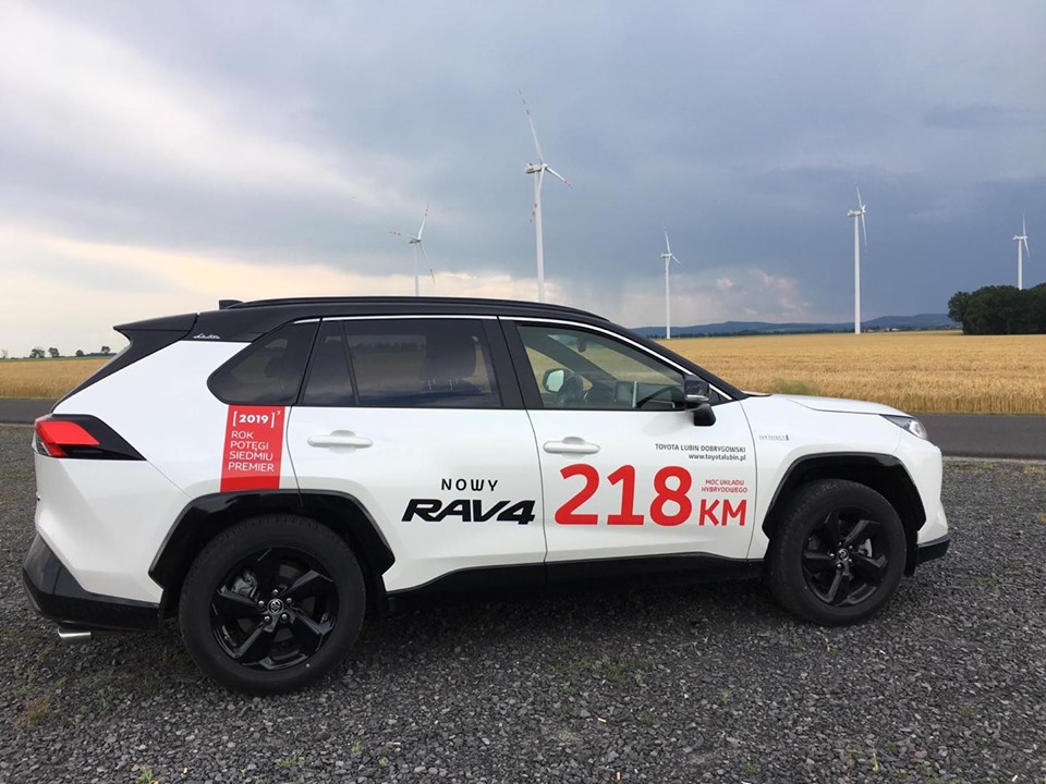 Test Klienta Hybrydowa Toyota Rav4 na dolnośląskich